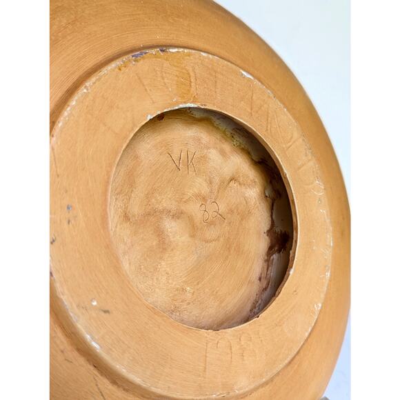 Byron Molds 3D Ceramic Wall Hanging Plate – Vintage 1980 Cottagecore Farm Scene - Picture 10 of 10